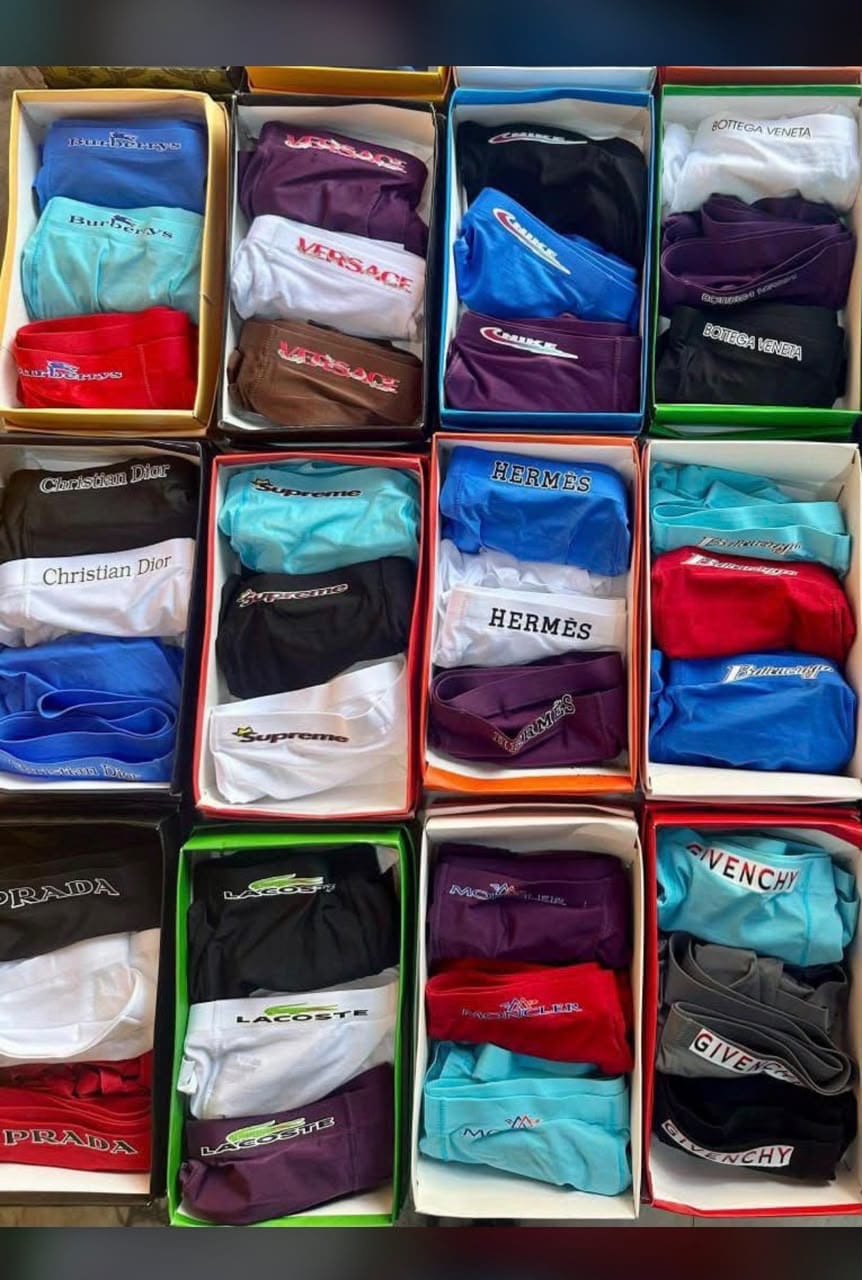 Assorted men's underwear