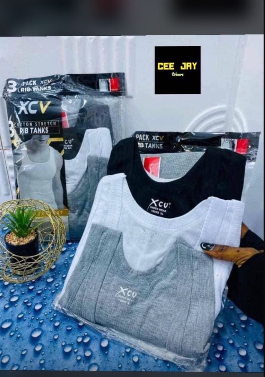 Assorted men's rib tanks